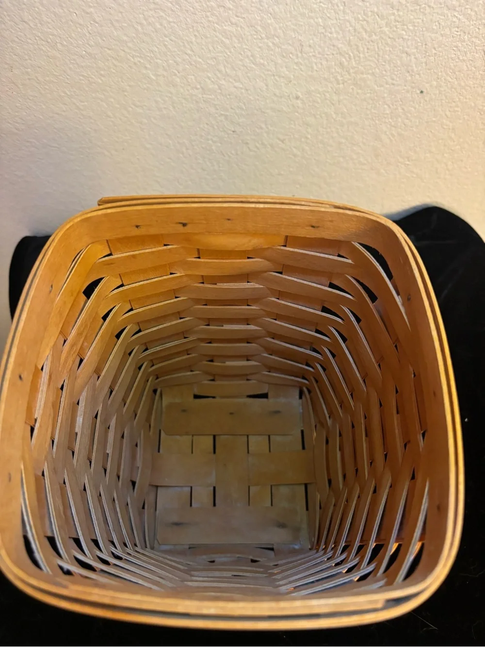 Longaberger Vintage 1998 Classic Tall Spoon Basket, 6.5”W, 8.5”H